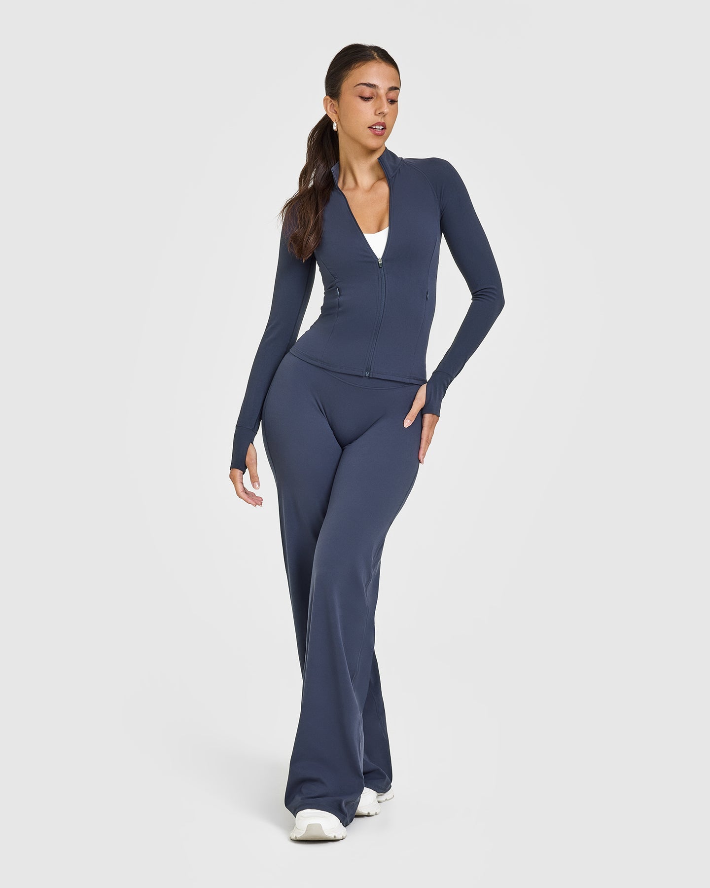 SoftMotion™ Straight Leg Bottoms | True Blue