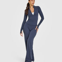 SoftMotion™ Straight Leg Bottoms | True Blue