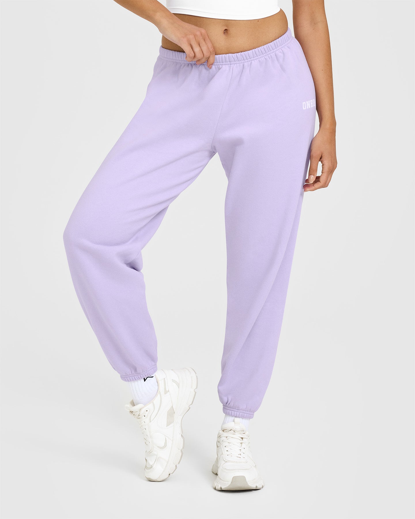 Mid Weight Joggers | Lavender Purple