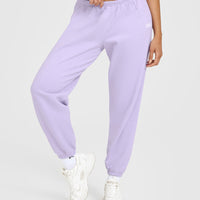 Mid Weight Joggers | Lavender Purple