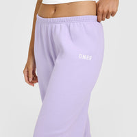 Mid Weight Joggers | Lavender Purple