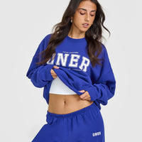 Mid Weight Joggers | Space Blue