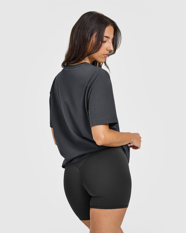 Classic Oversized Lightweight T-Shirt | Coal