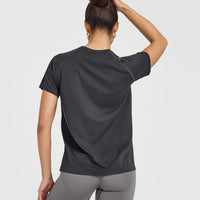 Go To Seamless Loose Top | Coal