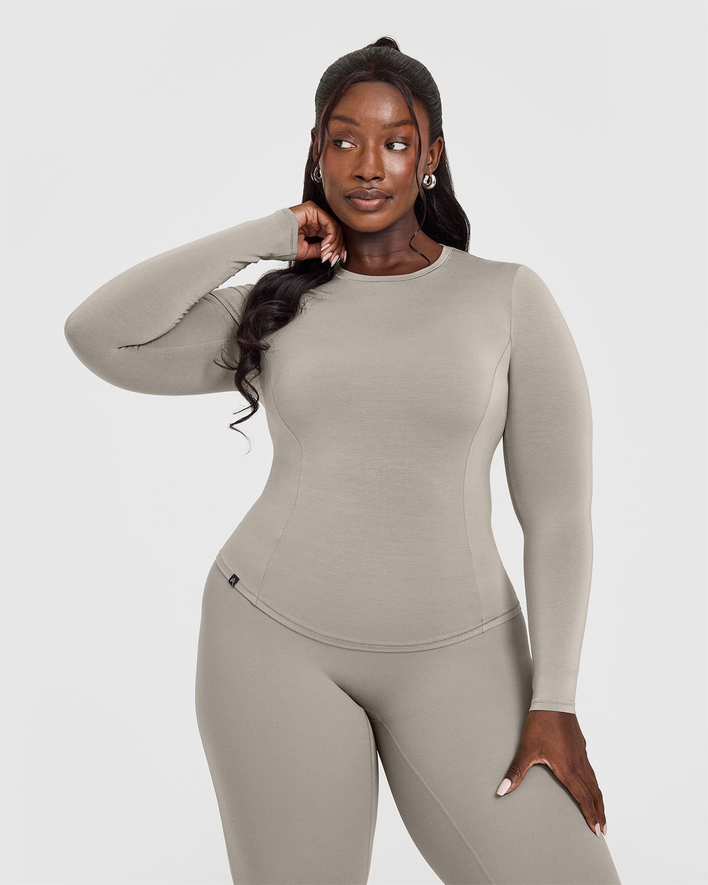 Mellow™ Soft Long Sleeve Top | Warm Sand