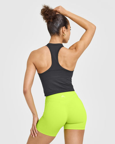 Go To Seamless Fitted Mid Vest | Coal