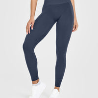 Effortless Seamless Leggings | True Blue