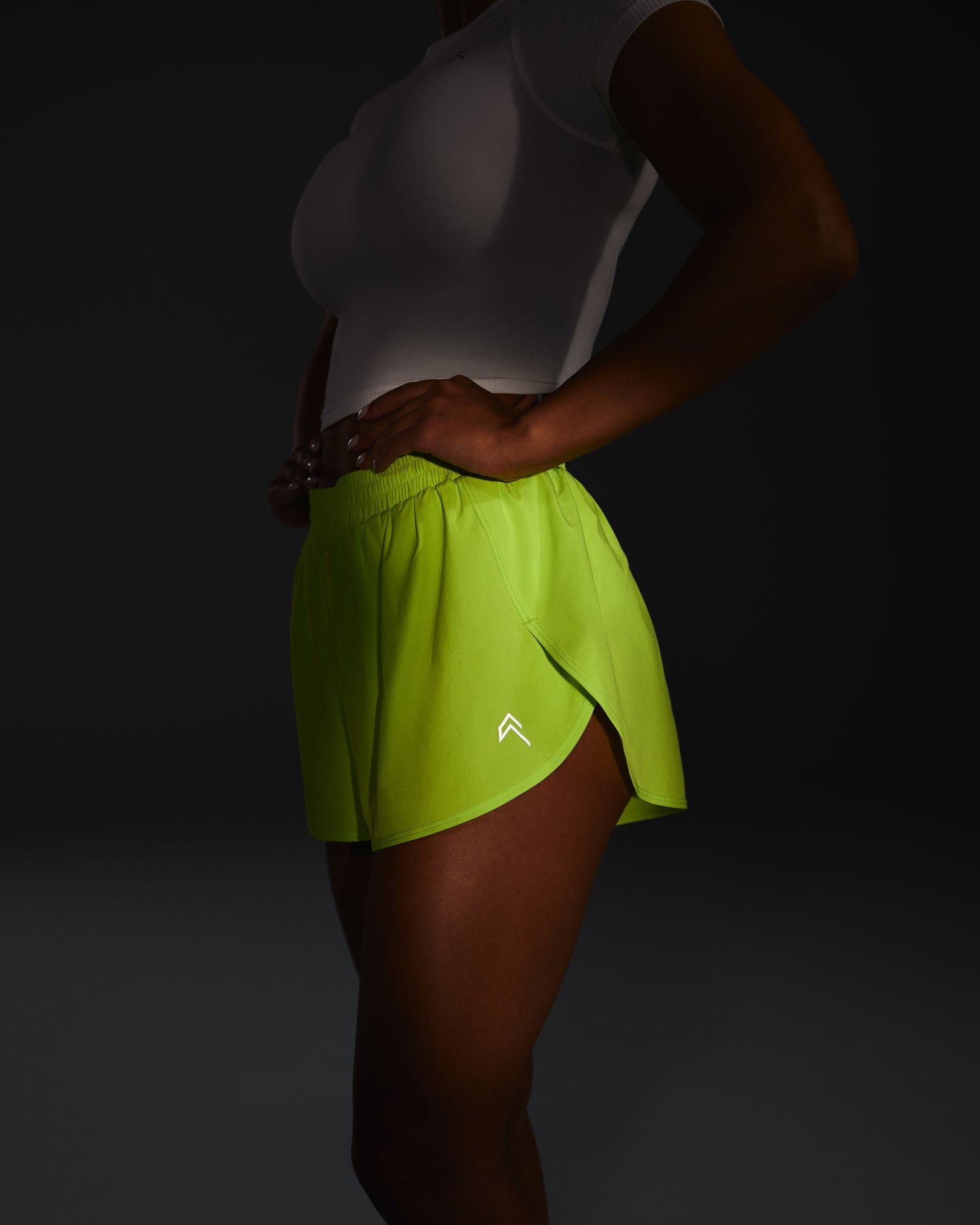 AirMove™ Lined Shorts 3" | Charged Lime Green