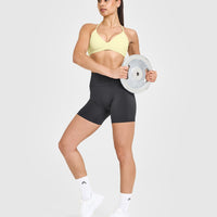 EasyLift™ Ultra Minimal V Neck Bralette | Pastel Yellow