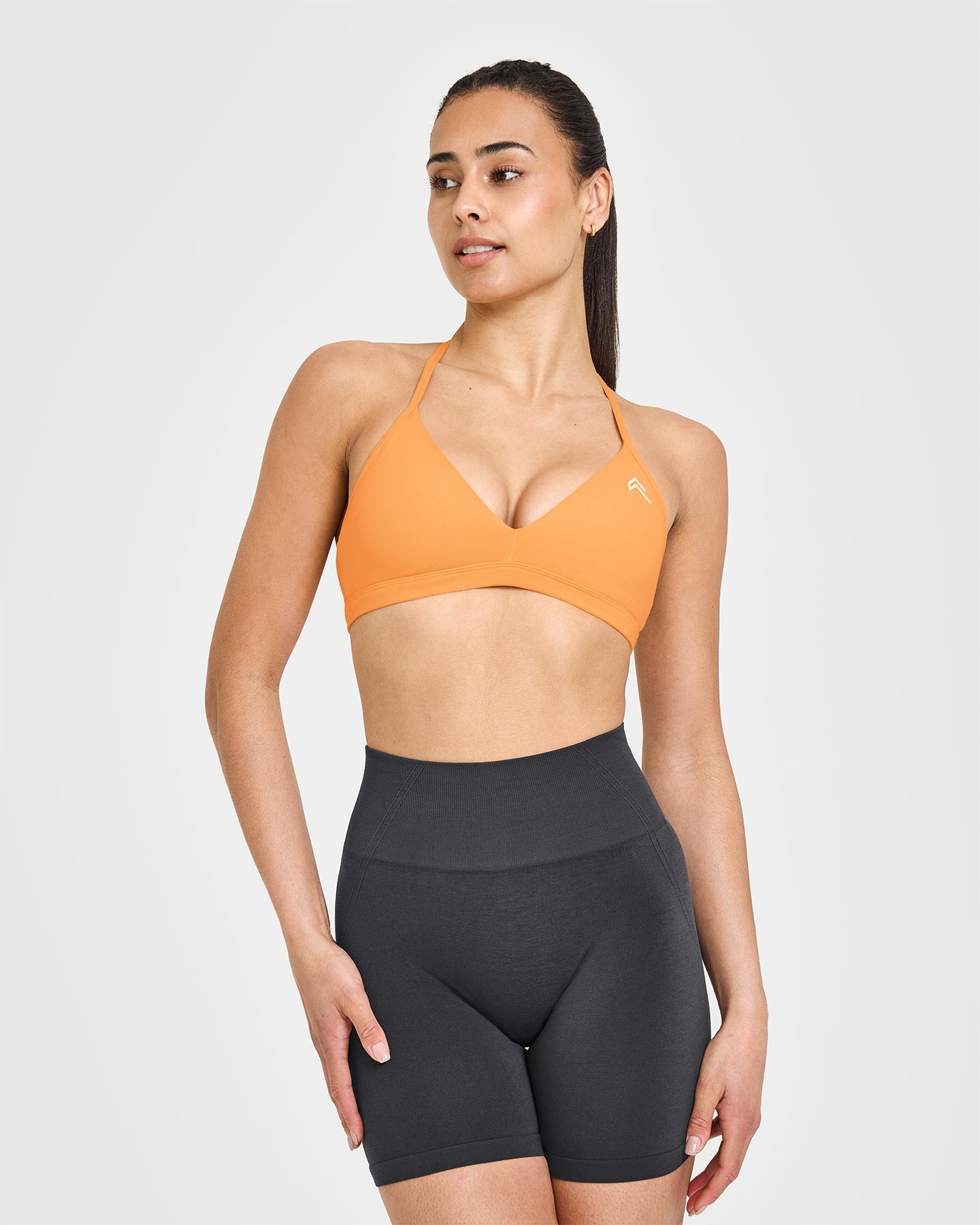 EasyLift™ Ultra Minimal V Neck Bralette | Powdered Orange