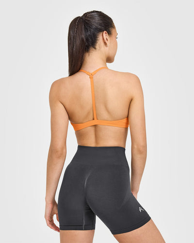 EasyLift™ Ultra Minimal V Neck Bralette | Powdered Orange