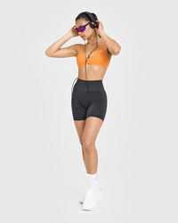EasyLift™ Ultra Minimal V Neck Bralette | Powdered Orange