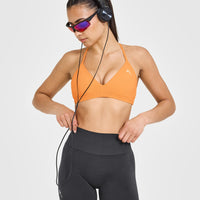 EasyLift™ Ultra Minimal V Neck Bralette | Powdered Orange