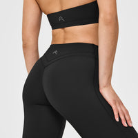 Unified Wrap Flared Bottoms | Black