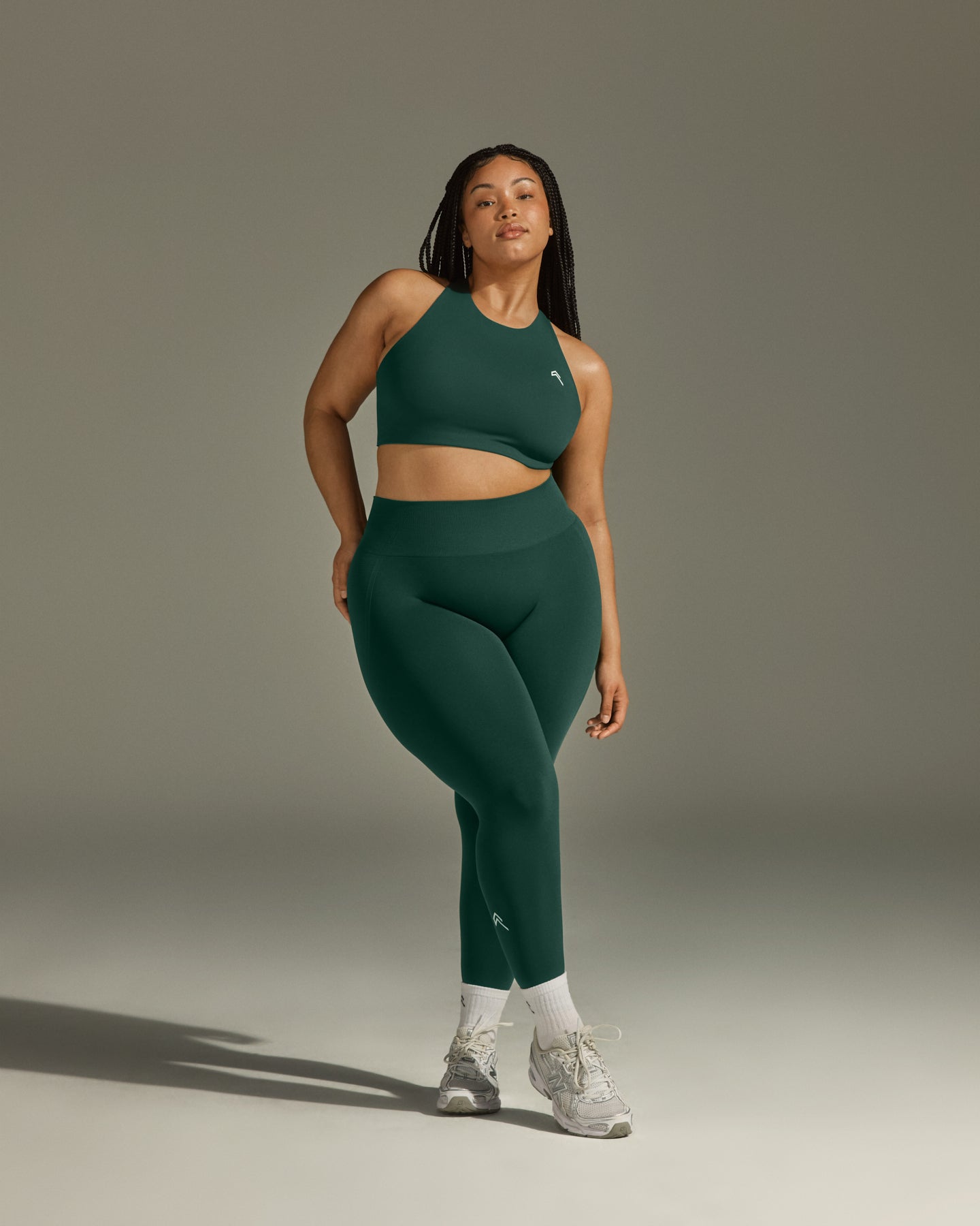 Effortless Seamless Leggings | Racing Green
