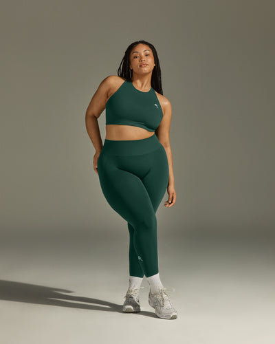 Effortless Seamless Leggings | Racing Green