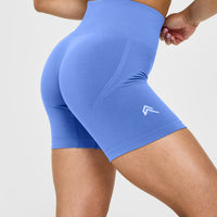 Effortless Seamless Shorts | Glaucous Blue