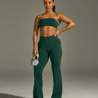 Unified Micro Bandeau Bralette | Racing Green