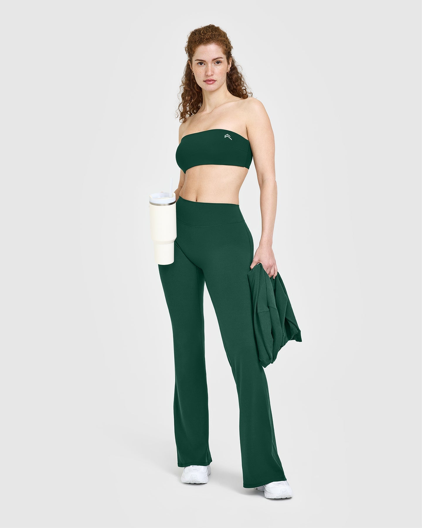 Unified Micro Bandeau Bralette | Racing Green