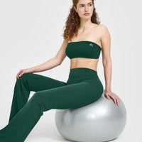 Unified Micro Bandeau Bralette | Racing Green