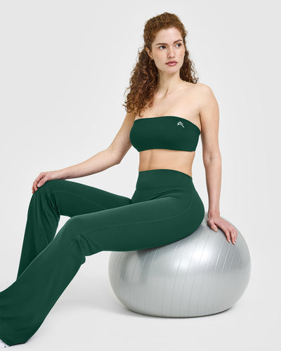 Unified Micro Bandeau Bralette | Racing Green