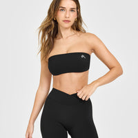 Unified Micro Bandeau Bralette | Black