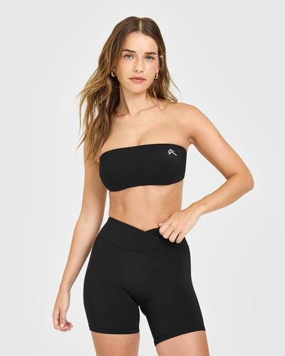 Unified Micro Bandeau Bralette | Black