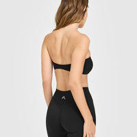 Unified Micro Bandeau Bralette | Black