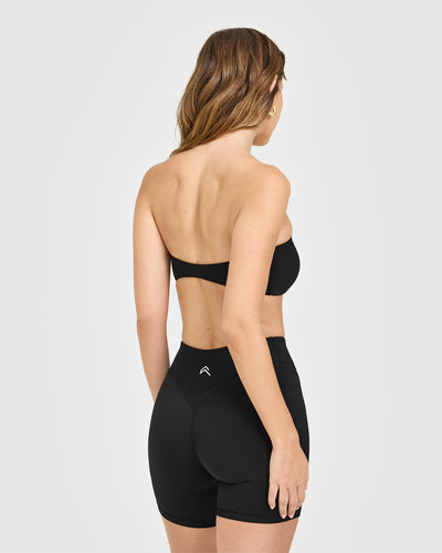 Unified Micro Bandeau Bralette | Black