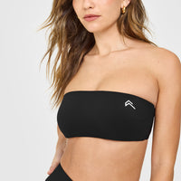 Unified Micro Bandeau Bralette | Black