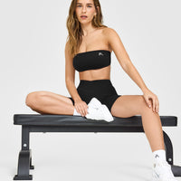 Unified Micro Bandeau Bralette | Black