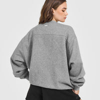 Foundations Oversized Oner 25 Sweatshirt | Charcoal Marl