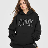 Foundations Oversized Oner 25 Hoodie | Black
