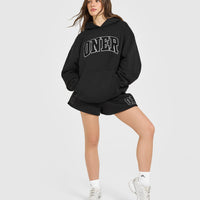 Foundations Oversized Oner 25 Hoodie | Black