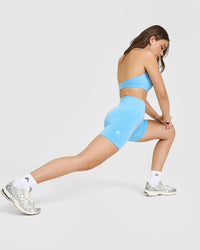Effortless Seamless Shorts | Arctic Blue