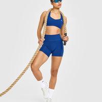 EasyLift™ Cross Back Sports Bra | Vintage Navy