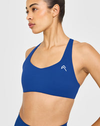 EasyLift™ Cross Back Sports Bra | Vintage Navy