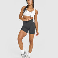 EasyLift™ Cross Back Sports Bra | White