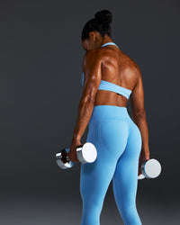Effortless Seamless Leggings | Arctic Blue