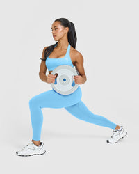 Effortless Seamless Leggings | Arctic Blue