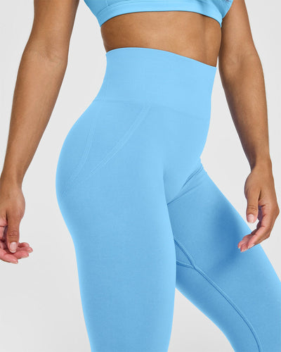 Effortless Seamless Leggings | Arctic Blue