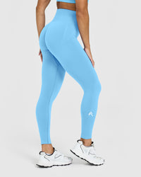 Effortless Seamless Leggings | Arctic Blue