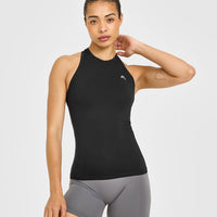 Go To Seamless Fitted Vest | Black