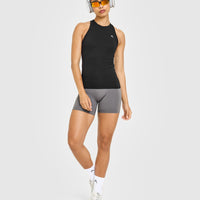Go To Seamless Fitted Vest | Black