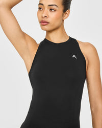 Go To Seamless Fitted Vest | Black