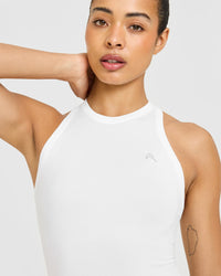 Go To Seamless Fitted Vest | White