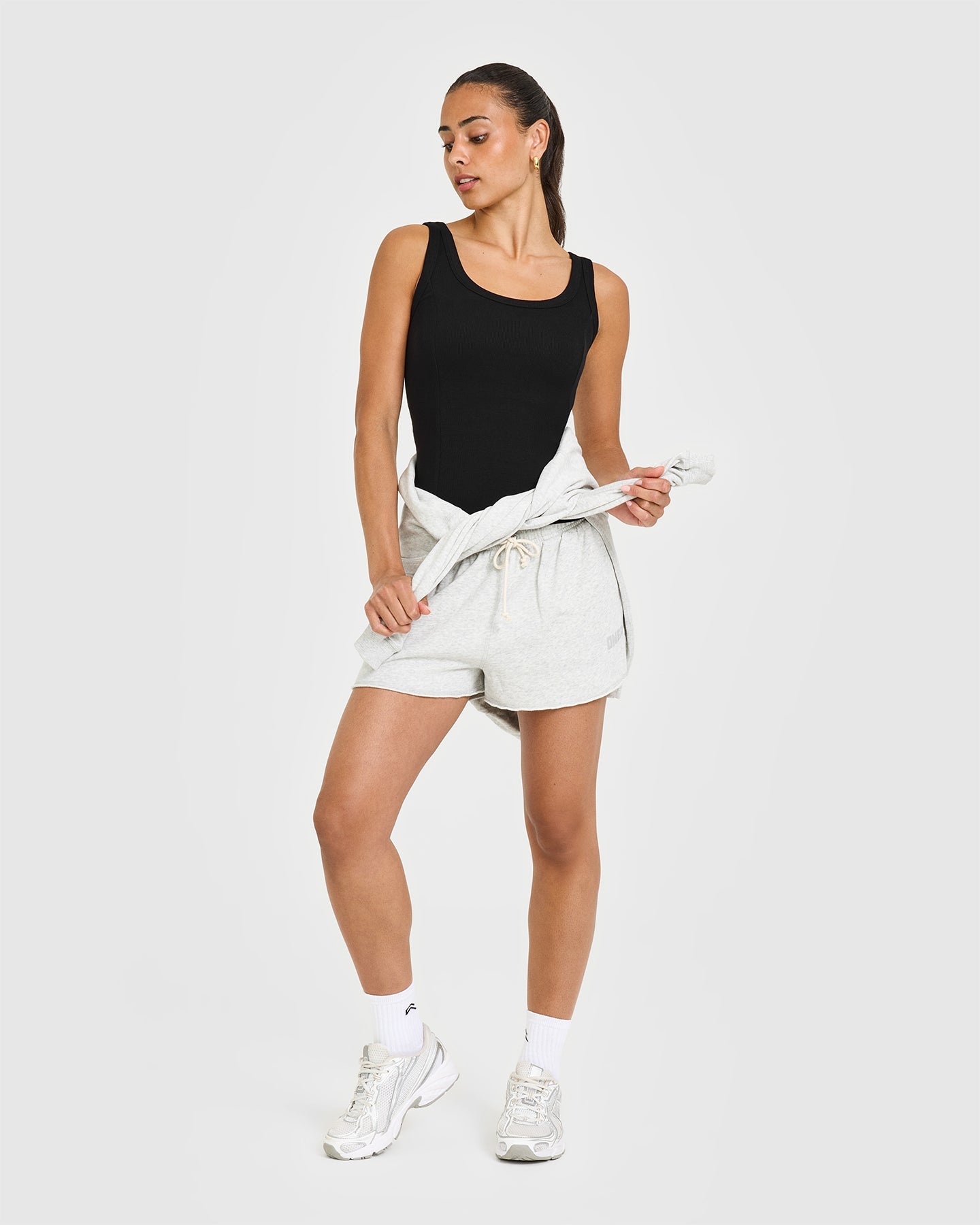 Mellow™ Rib Scoop Neck Vest | Black