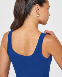 Mellow™ Rib Scoop Neck Vest | Vintage Navy