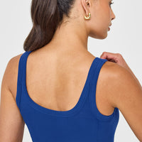Mellow™ Rib Scoop Neck Vest | Vintage Navy