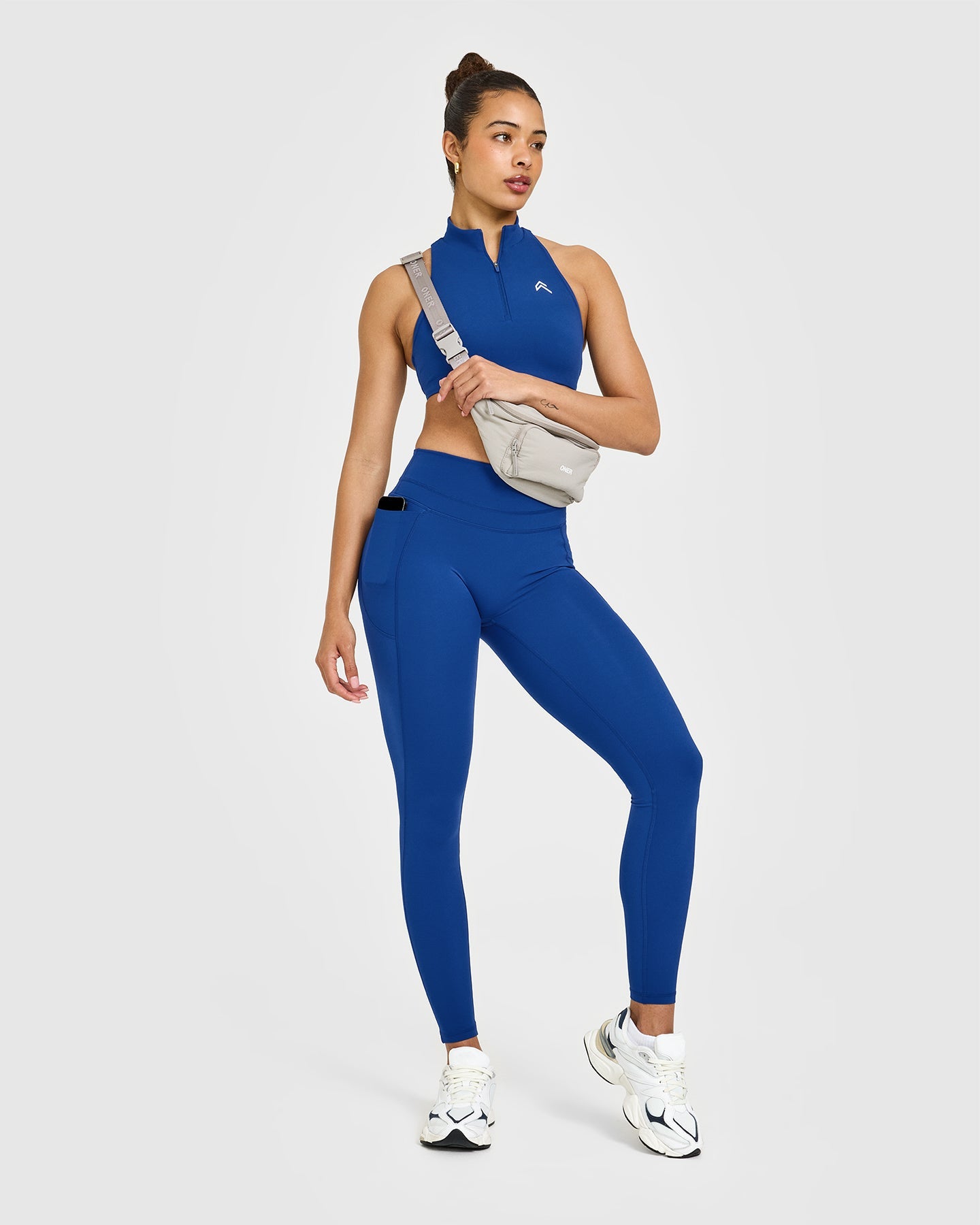 Unified High Waisted Pocket Leggings | Vintage Navy